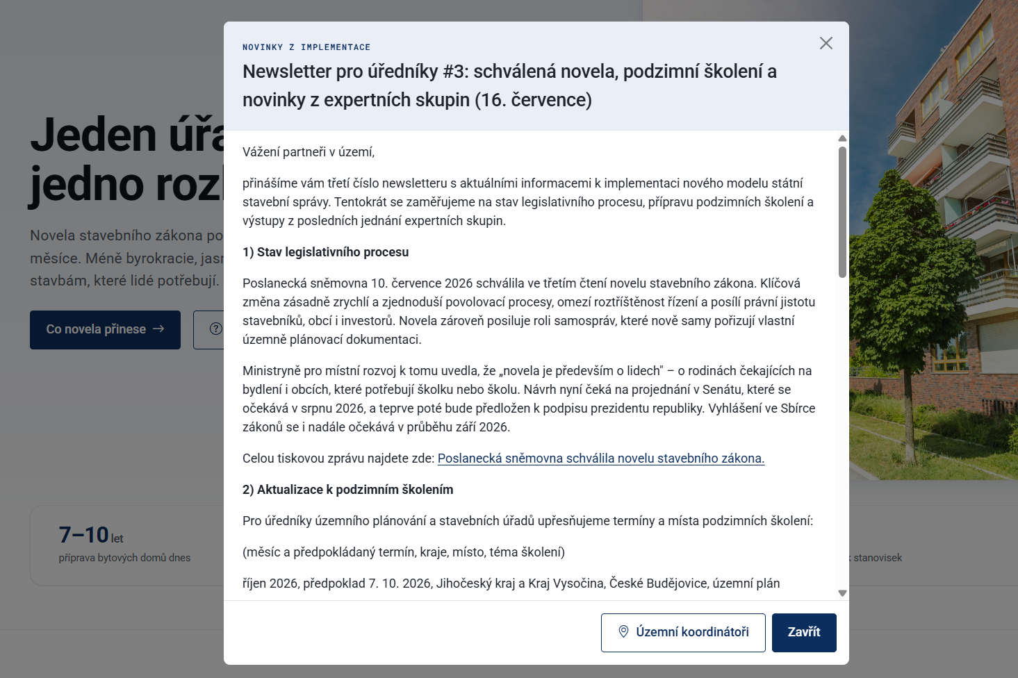 náhled webové stránky nsz.gov.cz